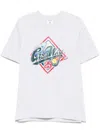Casablanca Casa Way World Series Printed T-shirt In Gray