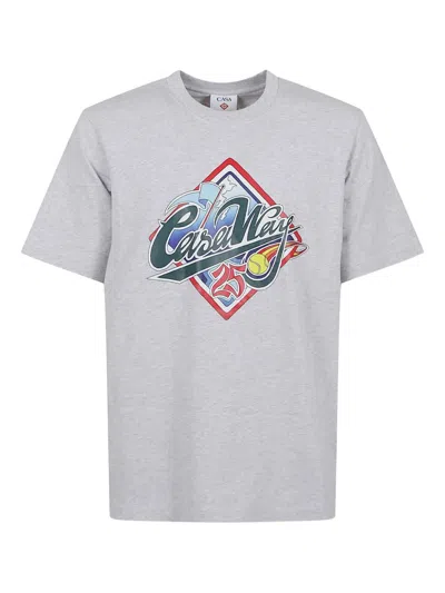 Casablanca Casa Way World Series T-shirt In White