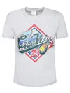 Casablanca Womens Casa Way World Series Printed Cotton-jersey T-shirt Grey