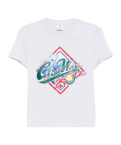 Casablanca Casa Way World Series T-shirt In White