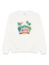 Casablanca Home Beach Wave Sweatshirt In Multi