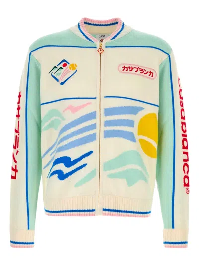 Casablanca Montagne Sportif Jacket In Multi