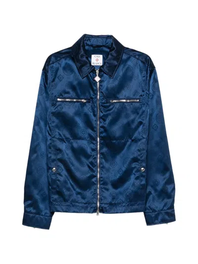 CASABLANCA CASABLANCA CASABLANCA PATTERNED ZIP JACKET