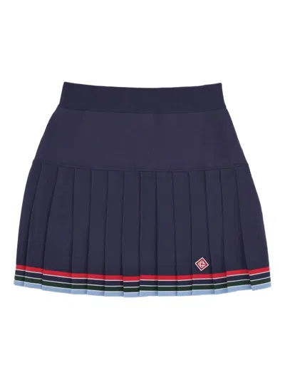 Casablanca Short Pleated Skirt