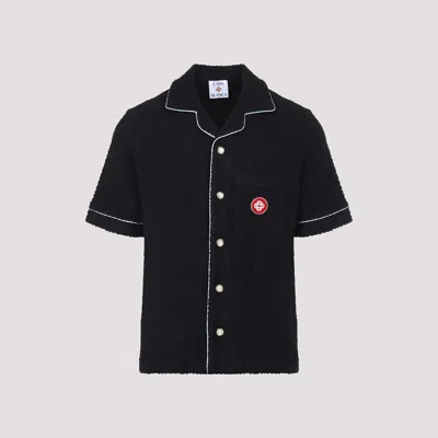 CASABLANCA CASAGRAM MONOGRAM TOWELLING SHIRT
