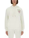 Casablanca Knitwear Hood Embroidered Detail In Neutral