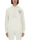 Casablanca Knitwear Hood Embroidered Detail In Neutral