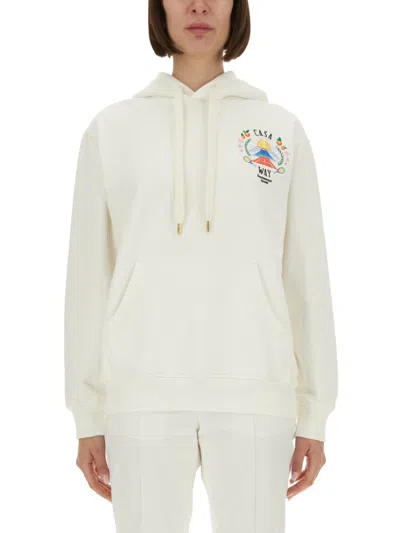 CASABLANCA CASABLANCA "CASAWAY MOUNTAIN" SWEATSHIRT