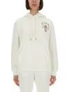 Casablanca Knitwear Hood Embroidered Detail In Neutral