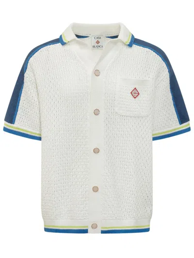 Casablanca Casual Sleeve Cut Shirt In Multi