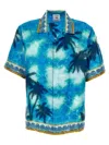 Casablanca Men's Short Sleeve Cuban Collar Shirt In Multicolor