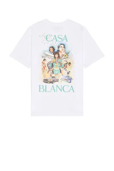 Casablanca Celebration Du Sport Printed T-shirt