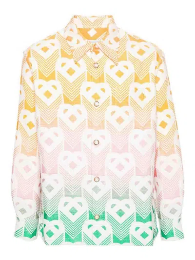 Casablanca Multicolor 'gradient Flying Heart' Jacket