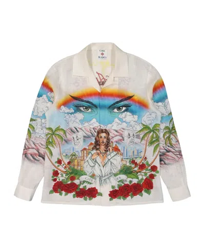 CASABLANCA CASABLANCA CHATEAU LONG-SLEEVED SHIRT