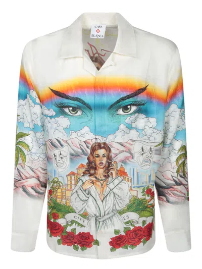 Casablanca Chateau Marmont Multicolor Shirt