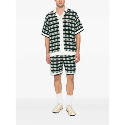 Casablanca Check-pattern Shorts In Multi