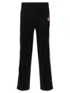 Casablanca Soft Fabric Trousers Featuring Side Stripe In Black