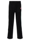 Casablanca Soft Fabric Trousers Featuring Side Stripe In Black