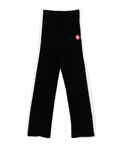 Casablanca Chenille Pleated Pants In Black