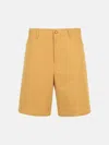 Casablanca 'chicano' Beige Cotton Bermuda Shorts