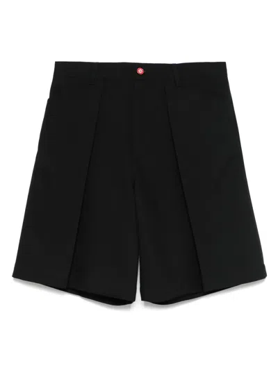Casablanca Chicano Pleated Shorts In Black