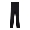 Casablanca Tailored Fit Black Trousers With Classic Waistband In Black
