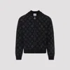 Casablanca Bomber Jacket With Ribbed Details In Black