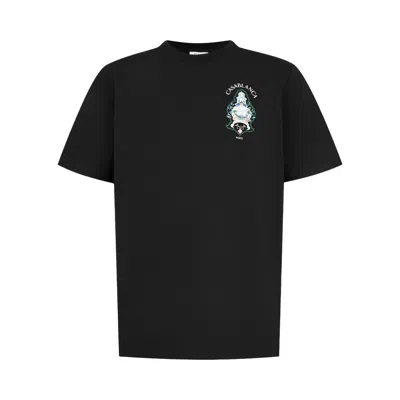 Pre-owned Casablanca Classic T-shirt 'black' | Men's Size L