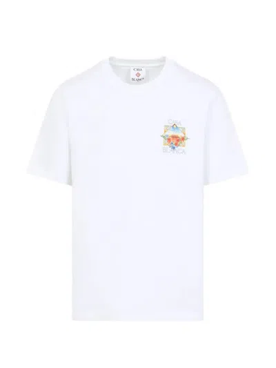 Casablanca Golden Goose Star-printed Leather Sneakers Stardan In Multi