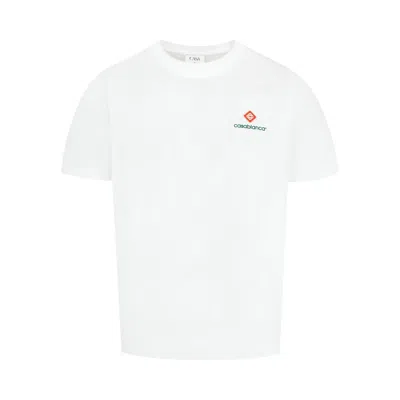 Pre-owned Casablanca Classic T-shirt 'white' | Men's Size L