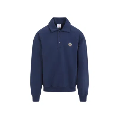 CASABLANCA CASABLANCA COLLAR SWEATSHIRT MEN