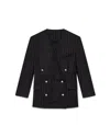Casablanca Collarless Oversized Blazer
