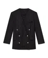 Casablanca Collarless Oversized Blazer