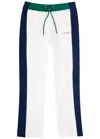 Casablanca Colourblock Track Pants In White