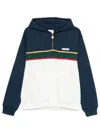 Casablanca Cotton Sweatshirt With Logo In Blue