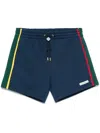 Casablanca Colour-block Shorts In Blue