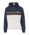 CASABLANCA COLOUR-BLOCK HOODIE