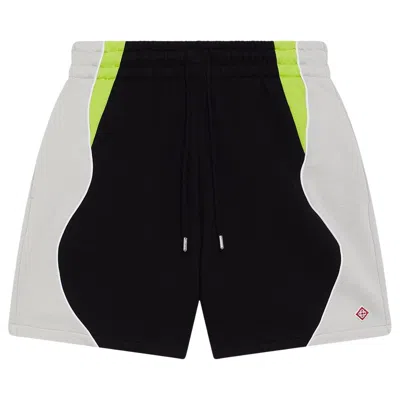 Pre-owned Casablanca Colourblock Sweatshort 'black' | Men's Size S