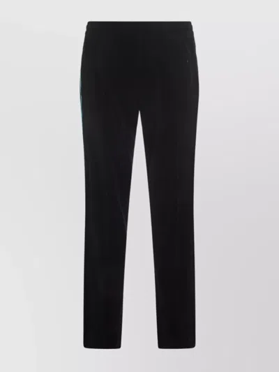 Casablanca Comfortable Trousers With Side Stripe Design In Black