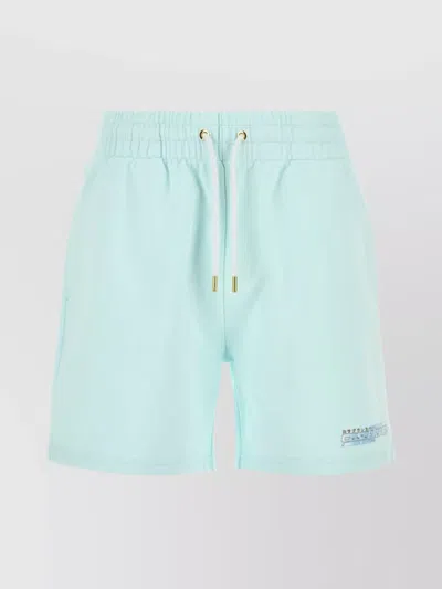CASABLANCA COTTON BERMUDA SHORTS ELASTIC WAISTBAND