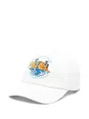 Casablanca Cotton Cap In White