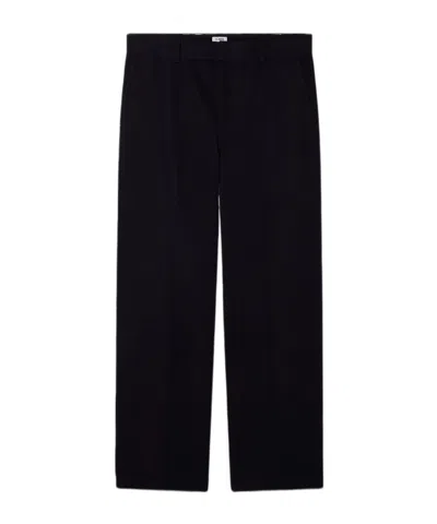 Casablanca Cotton Chinos In Black