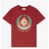 Casablanca Casa Crest Printed T-shirt In Red
