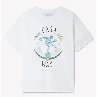 CASABLANCA COTTON MEN'S T-SHIRT
