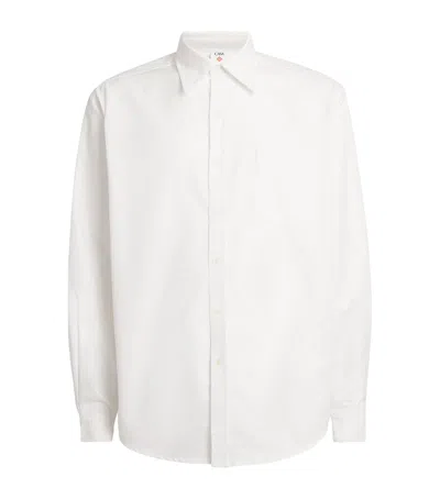 Casablanca Cotton Monogram Oxford Shirt In White