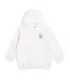 Casablanca Cotton Surf Lotus Hoodie In White