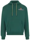 Casablanca Cotton Sweatshirt With Logo In Green