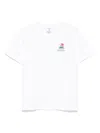 Casablanca Mountains Waves Screen T-shirt In White