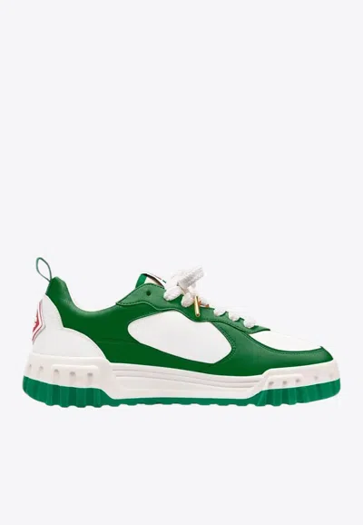 Casablanca Court Low-top Sneakers In Green