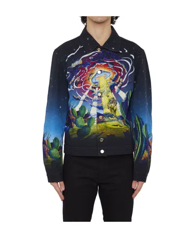 CASABLANCA COWBOY DE L'ESPACE DENIM JACKET